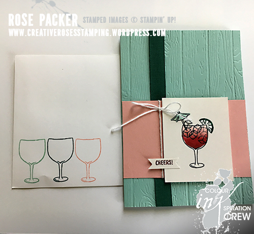 Rose Packer, Creative Roses, Stampin' Up! Mixed Drinks, Stampin' Blends