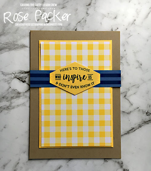 Rose Packer, Creative Roses, Stampin' Up!, Part of my story, SAB, Sale-a-bration, Gingham Gala suite
